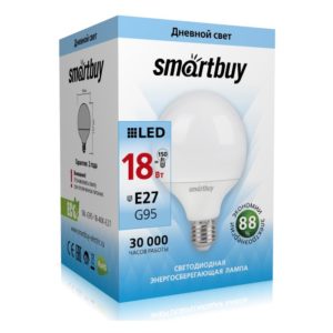 72tsk.ru - Светодиодная лампа Smartbuy LED-шар G95 18Вт 4000К 1440Лм Е27