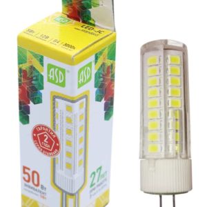 72tsk.ru - Лампа светодиодная LED-JC-standard 5Вт 12В G4 3000К 450Лм ASD