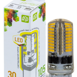 72tsk.ru - Светодиодная лампа ASD LED-JCD 3Вт 3000К 270Лм G9