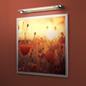 Светильник LED настенный Twist 2105 HN14 5Вт 252Лм 4200К 480×36х84мм Хром Elektrostandard