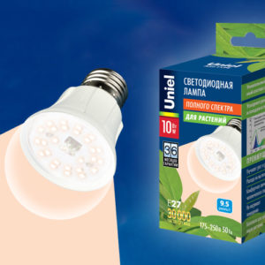 72tsk.ru - Лампа светодиодная для растений A60 10Вт E27 Uniel