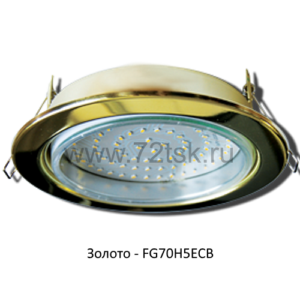 72tsk.ru - Светильник GX70 H5 Золото Ecola