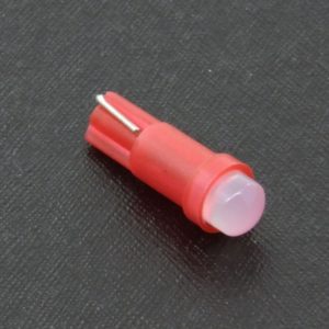 72tsk.ru - Автомобильная светодиодная лампа T5-COB-1W Красный (W1,2W, W2x4.6d, А12-1,2) 1Вт 26Лм 12В Lumen Drop