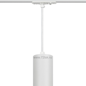72tsk.ru - Светильник трековый однофазный TR45 GU10 S WH  подвесной под лампу MR16 белый 52х100 ЭРА