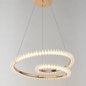 Светильник светодиодный DECOR 4022 120Вт 3000-6500K d500мм Золото IP44 Max Light